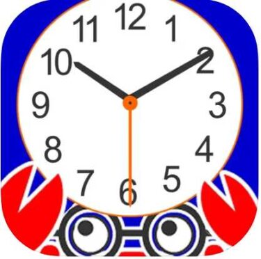 英語で時間の学習ができる子供向け時計アプリ『とけいであそぶ』
