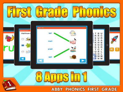 小学1年向けのフォニックス学習アプリ【無料】Abby Phonics