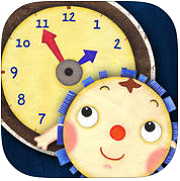 時間や時計の読み方を英語で学べる幼児向けアプリ