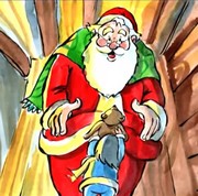 サンタクロースのクリスマス 英語で絵本の読み聞かせ動画
