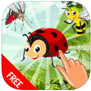 幼児向け英語アプリで覚える昆虫・動物・乗り物の英単語