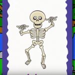ハロウィンのフラッシュカード