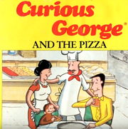 英語絵本で「おさるのジョージ（Curious George and the Pizza Party）」