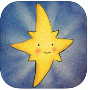 子供の絵本「The happy star」