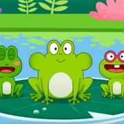 英語でアニメ「The Frogs Who Desired a King」王さまを望んだカエルのおはなし