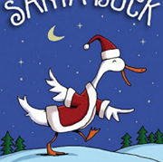 クリスマスの英語絵本「Santa Duck」