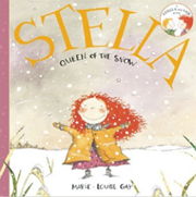 英語絵本「Stella Queen Of The Snow」初めての雪遊びに質問いっぱいの弟とやさしく答える姉のお話し