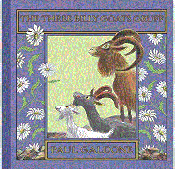 英語絵本「The Three Billy Goats Gruff」３匹のヤギとトロールのおはなし
