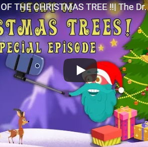 英語アニメでクリスマスツリーの歴史を学ぶ「STORY OF THE CHRISTMAS TREE !!」
