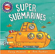 英語絵本「Super Submarines」潜水艦と深海艇のおはなし