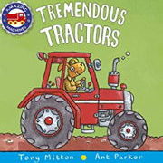 英語絵本「Tremendous Tractors」