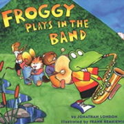 英語絵本「Froggy Plays in the Band」