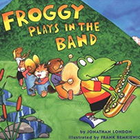 英語絵本「Froggy Plays in the Band」