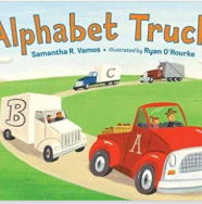 英語絵本「Alphabet Trucks」AからZまでいろいろな種類のトラック