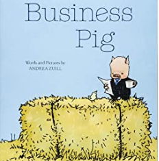 英語絵本「Business Pig」交渉上手な子豚さん
