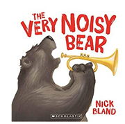英語絵本「The Very Noisy Bear」ジャングルの中の演奏会