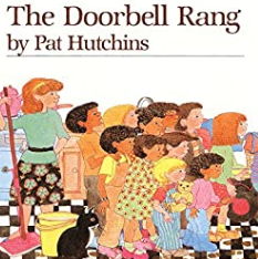 英語絵本「The doorbell rang」おやつタイムに鳴るドアベル