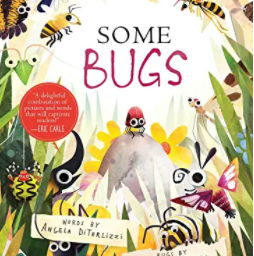 英語絵本「Some Bugs」虫たちの世界をじっと見てみましょう