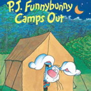 英語絵本「P. J. Funnybunny Camps Out」
