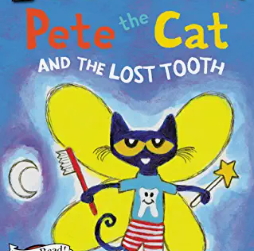 英語絵本「Pete the Cat and the lost tooth」
