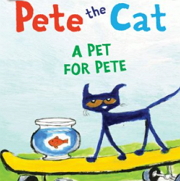 英語絵本の読み聞かせ「Pete THE CAT A Pet For Pete」ペットショップへ行くピート