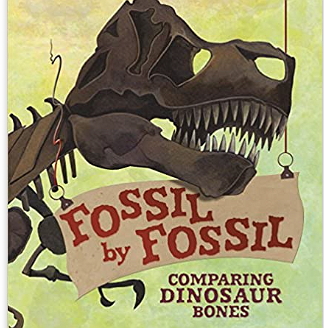 英語でアニメ「Fossil by Fossil」恐竜の骨の比較