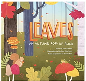 飛び出す英語絵本「Autumn pop-up book」紅葉と森の動物たち