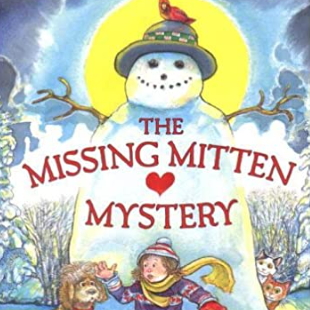英語絵本「The Missing Mitten Mystery」どこかに失くした手袋のおはなし