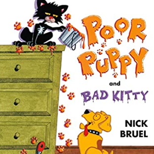 幼児にもおすすめな英語絵本「Poor Puppy and Bad Kitty」
