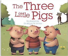 英語絵本「The Three Little Pigs」 三匹の子豚のおはなし