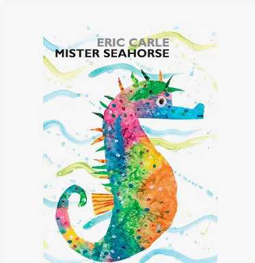 エリック・カールの英語絵本Mister Seahorse