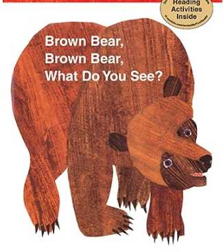 エリック・カールの英語絵本Brown Bear, Brown Bear, What Do You See?