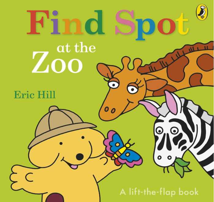 幼児向け英語絵本『Find Spot at the Zoo』