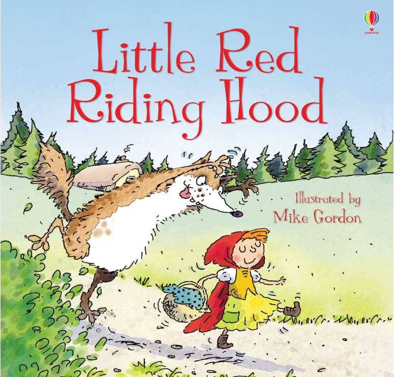 赤ずきんちゃんとオオカミ！ 英語絵本「Little Red Riding Hood」