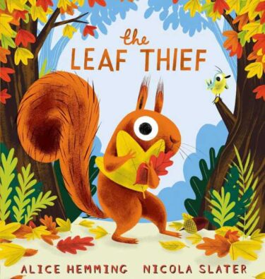 子どもと一緒に英語を学べる『The Leaf Thief』—秋の風とリスの物語