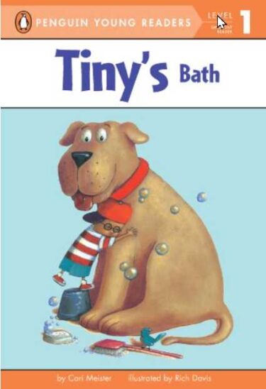 幼児向け英語絵本「Tiny’s Bath」お風呂で楽しく英語を学ぼう！