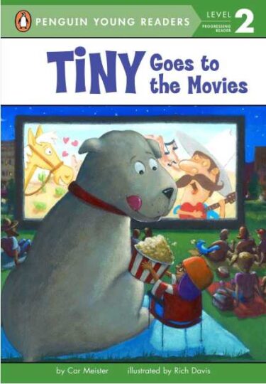 幼児向け英語絵本「Tiny Goes to the Movies」で学ぶ簡単英語フレーズ