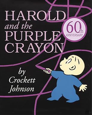 幼児向け英語絵本「Harold and the Purple Crayon」